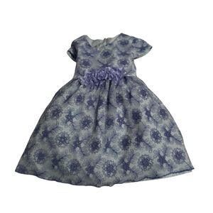 Pippa & Julie Lavender Patterned Formal Dress